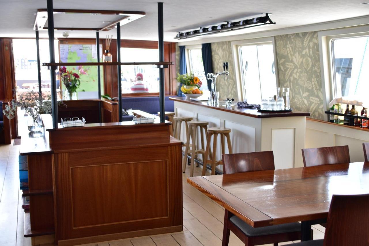 Unique Hotelboat Botel Lena Maria アムステルダム エクステリア 写真