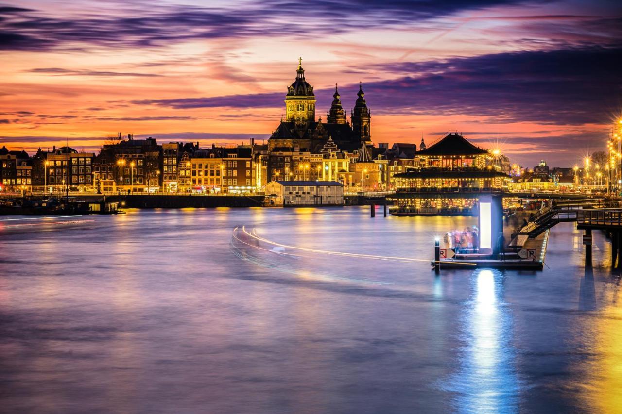 Unique Hotelboat Botel Lena Maria アムステルダム エクステリア 写真