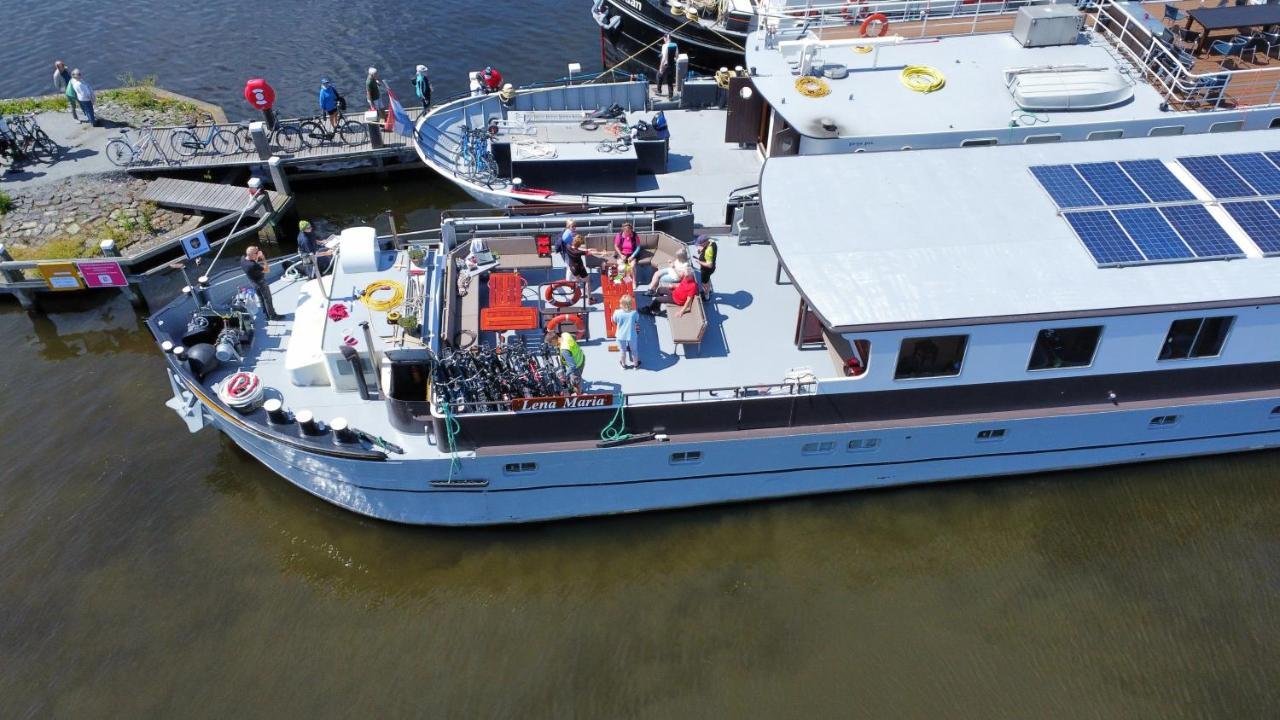 Unique Hotelboat Botel Lena Maria アムステルダム エクステリア 写真
